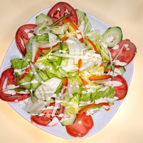 Salade Tomate, Concombre & Poivrons